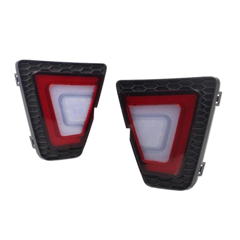 

Car Red Lens Rear Bumper Reflector Light LED Brake Lamp for Honda Jazz/Fit