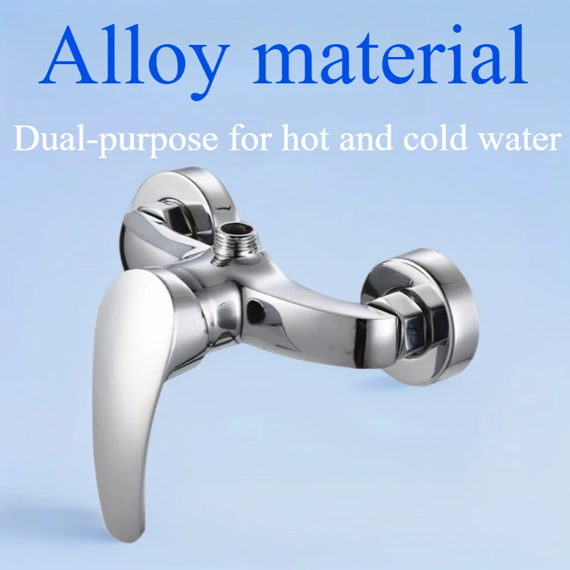 

Смеситель для раковины из сплава, светильник, темная установка, нагреватель холодной воды, настенный блок для ванной комнаты, настенный выпуск, смесительный клапан для ванны