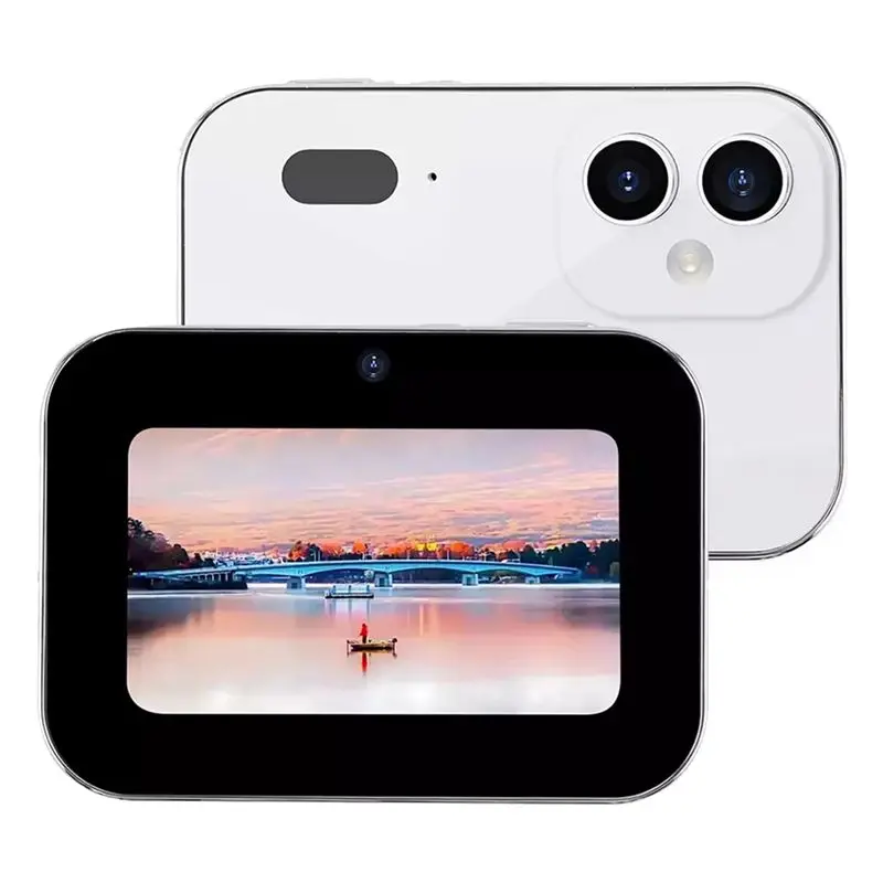 A98Z New D6 4K Digital Camera Night Vision Triple Lens 3Inch HD 64MP Touch Screen Digital Camera OTG Transmission 3600Mah