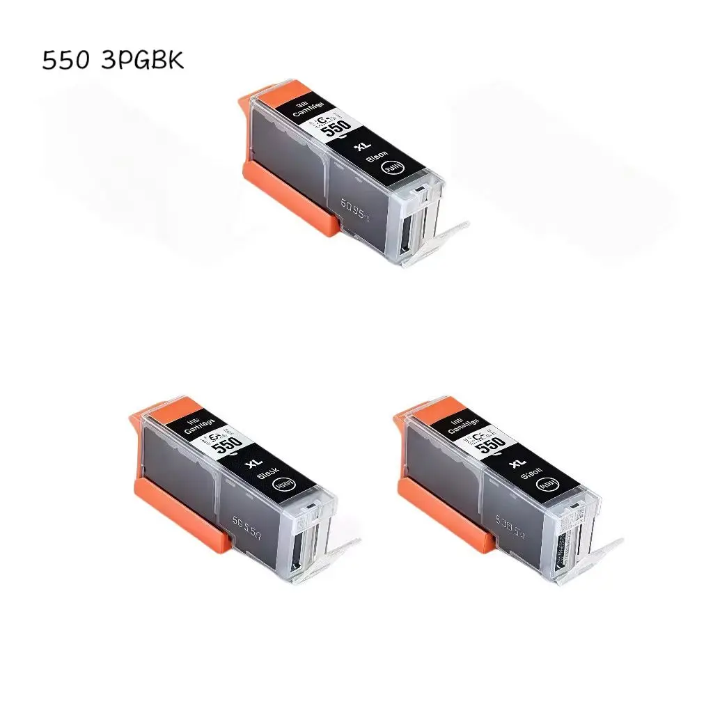 PGI 550 CLI551 Full Ink Cartridge for Canon PIXMA IP7250 MG5450 MX925 MG5550 MG6450 MG5650 MG6650 IX6850 MX725 Printer