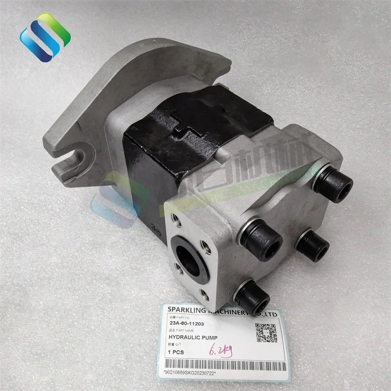 23A-60-11203 GD505A GD611 ชิ้นส่วนไฮดรอลิกก่อสร้างปั๊มไฮดรอลิก 23A-60-11203