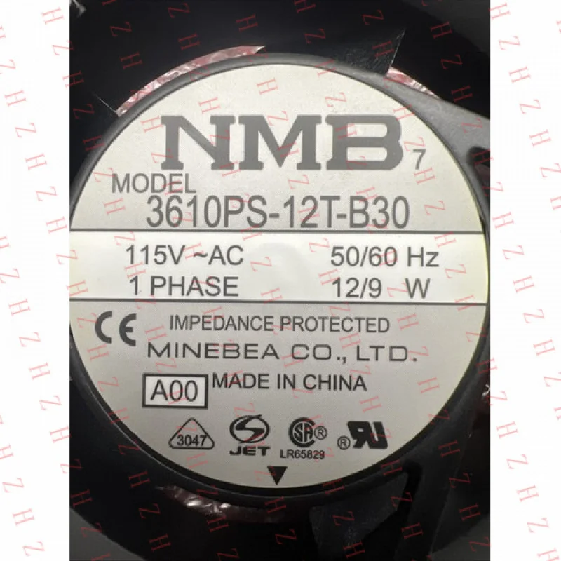 P+ 10pcs for NMB-MAT 3610PS-12T-B30 MODEL AXIAL FAN 50/60Hz 1PHASE 115V AC 12/9W