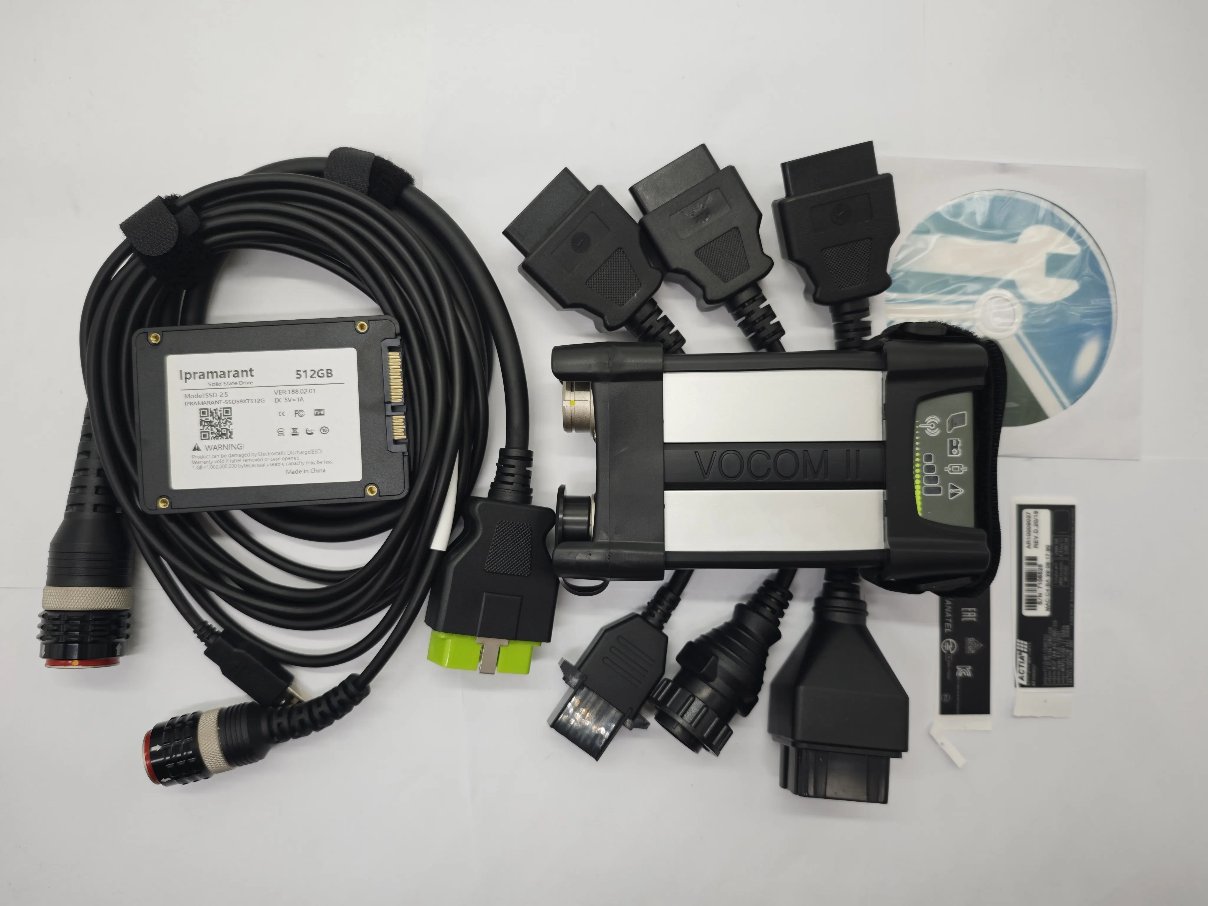 Volvo VOCOM II Heavy Duty Truck 88894000 Diagnostic Kit & Cable full set PTT1.12/ 2.8.150 Diagnostic Tool Volvo Truck