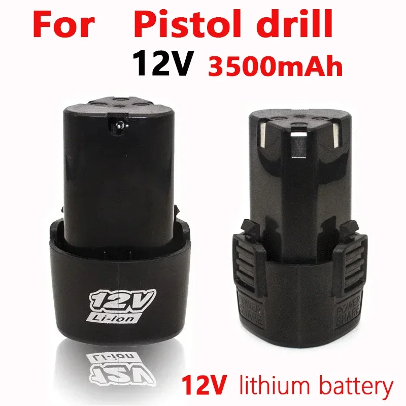 NEW Universal 12V 3500mAh Battery Rechargeable Lithium-Ion for Electric Screwdriver Electric Drill Mini Angle Grinder Tool