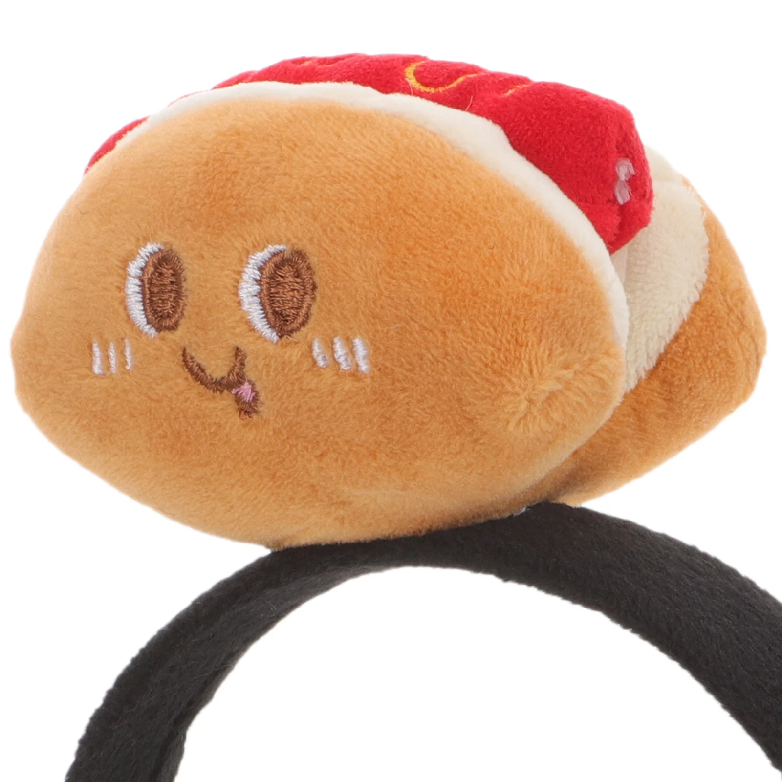 

Cartoon Hot Dog Headpiece Funny Halloween Cosplay Headband Women Party Accessories Cloth Material Long Use Enjoyment Hair