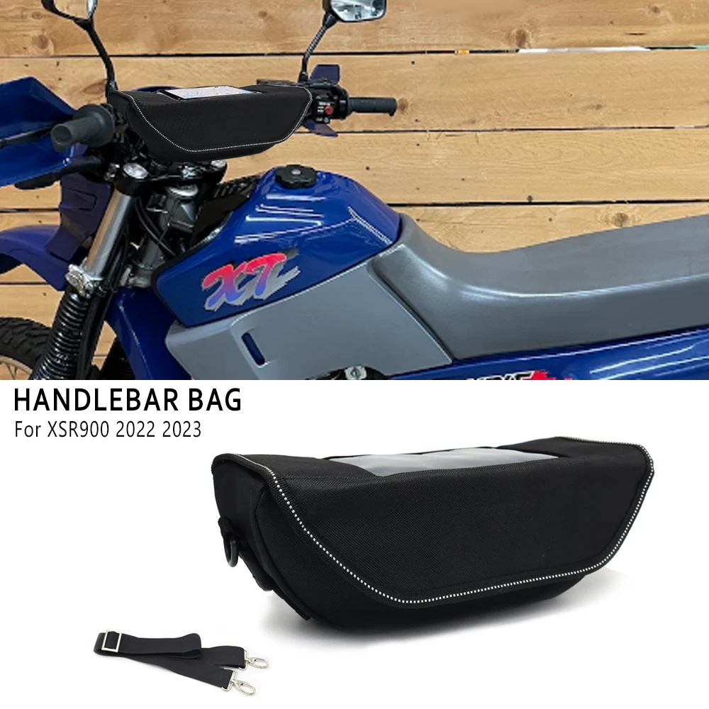 Handlebar Waterproof Bag Travel Bag storage bag For Yamaha XT600E XT 600 E 2023