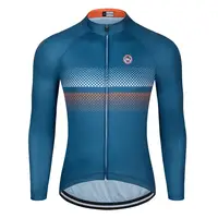 Equipo Primavera/otoño ciclismo Jersey manga larga hombres MTB bicicleta camisa equipo bicicleta desgaste verano al aire libre ropa de secado rápido ropa deportiva