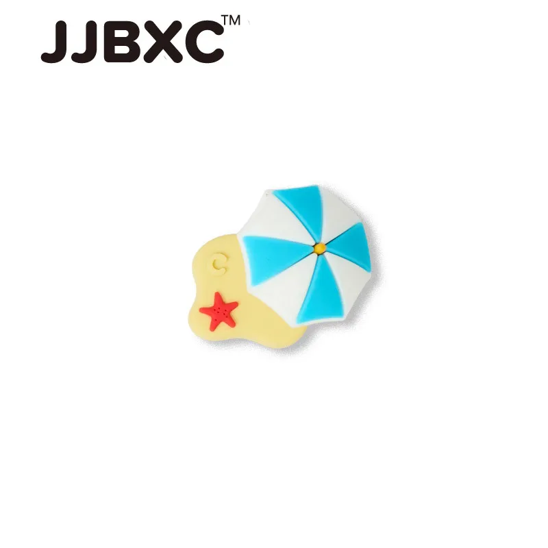 JJBXC CHARM Shoe Buckle cross Shoe AccessoriesFun Beach Summer Crab Animal Beverage DIY Fashion Shoe Accessories