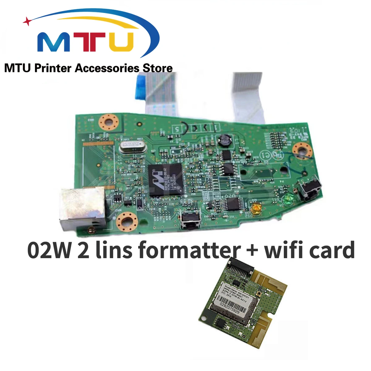 P1102W Wifi Main Formatter Board PCA  ASSY for HP 1102W MainBoard CF427-60001