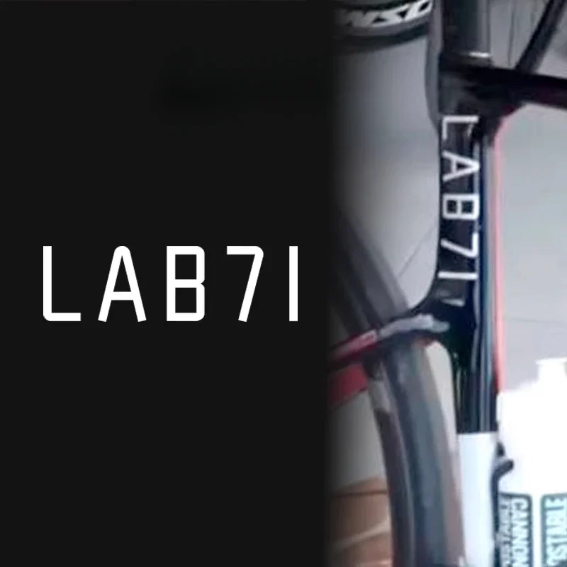 LAB71 наклейка на раму шоссейного велосипеда, декоративная верхняя трубка, наклейка на подседельный штырь, аксессуары для велоспорта, наклейки на велосипед MTB, логотипы Bicicleta
