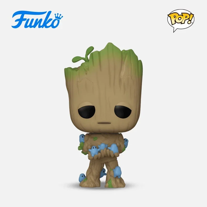 Genuine Edition FUNKO POP Marvel Cinematic Universe Groot Anime Action Desktop in-vehicle Decoration Collectible Model - Image 6