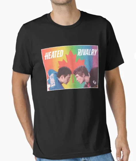 

Heated Rivalry Merch Tee T-shirt Men Short Sleeve Tee Unisex Tops Clothes Causal Female Y2K Tops