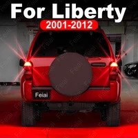 Bombilla de luz de freno LED para Jeep Liberty KJ KK 2001 2002 2003 2004 2005 2006 2007 2008 2009 2010 2011 2012 luz de freno LED Flash rojo