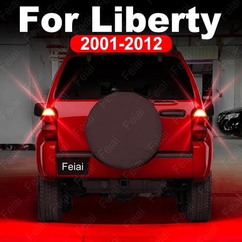 Imagen 1 del producto Bombilla de luz de freno LED para Jeep Liberty KJ KK 2001 2002 2003 2004 2005 2006 2007 2008 2009 2010 2011 2012 luz de freno LED Flash rojo