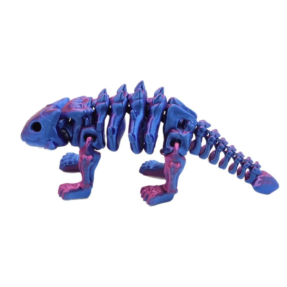 

PLA 3D Printed Dinosaur Action Figures Handmad Statue Realistic Dinosaur Model Toy Ornament Funny Doll