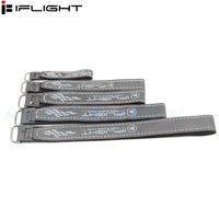 2PCS IFlight Black LIPO Battery Strap Microfiber PU Leather Non-slilp 10X130mm 15X250mm 20X300mm FPV Drone Parts
