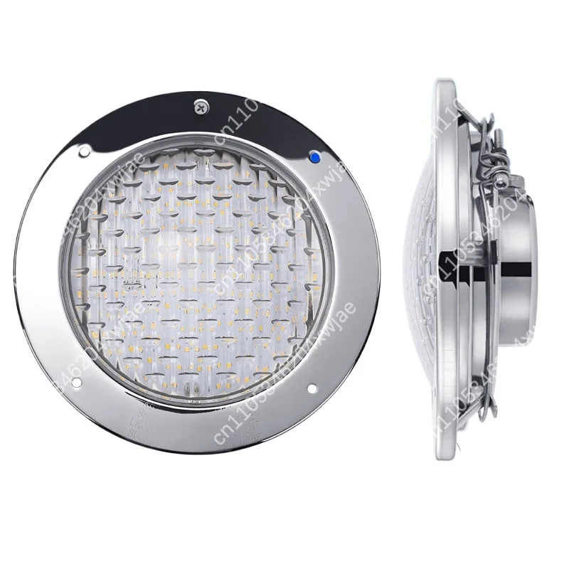 Colorful RGB embedded LED swimming pool light All stainless steel housing 316 underwater light