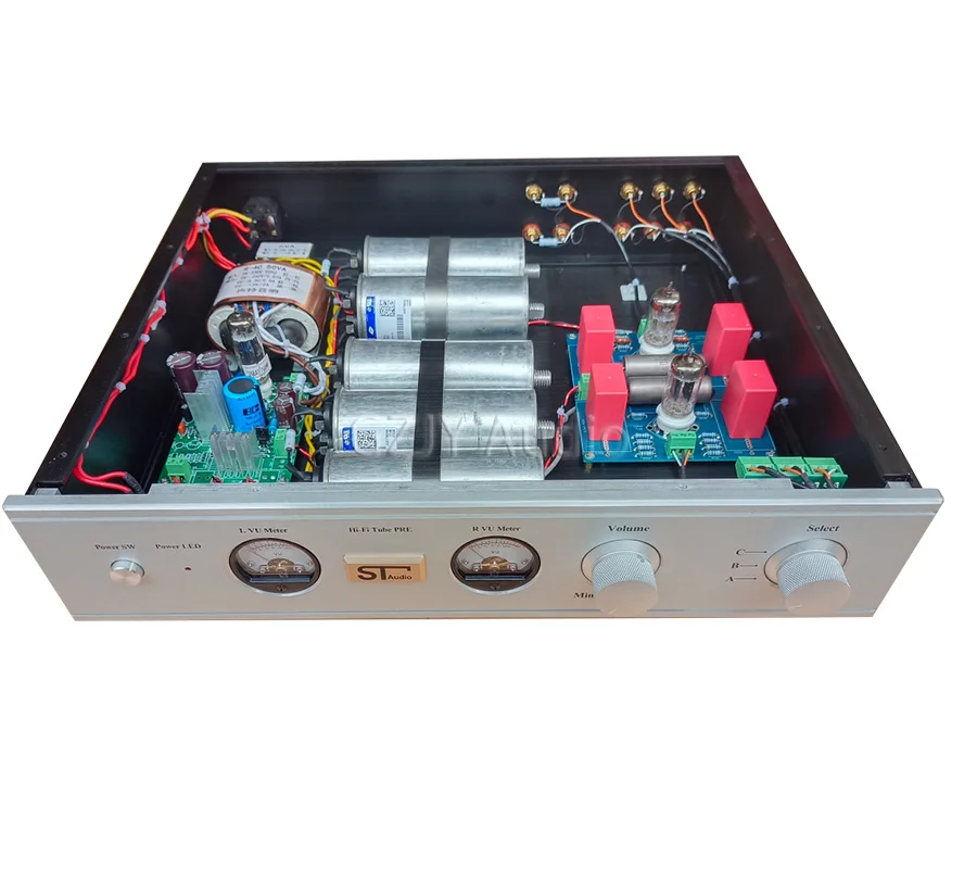 المكثفات المغمورة بالزيت الراقية 6Z4/6X4/12AX7/12AT7 قاعدة مضخم أنبوب الإلكترون على ماتيس Preamp #3
