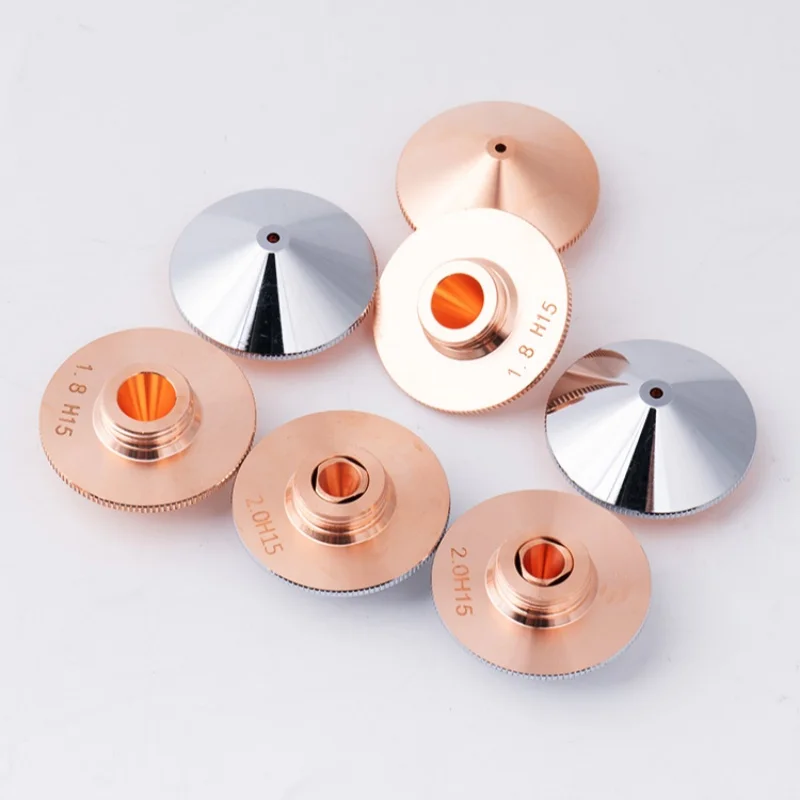 فوهة ليزر Briserm D32 M14 فوهة القطع بالليزر 1.0 1.2 1.5 2.0 كروم مزدوج واحد لرأس ليزر Raytools Precite Boci #2