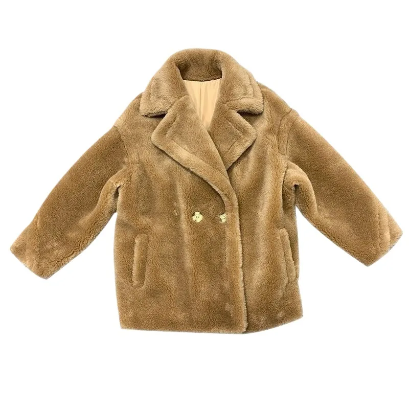 New Lamb Fur Teddy Bear Coat Women Winter Clothes Thick Warm Short Fashion Loose Casual Fleece Winter Jackets Women Clothing view 5