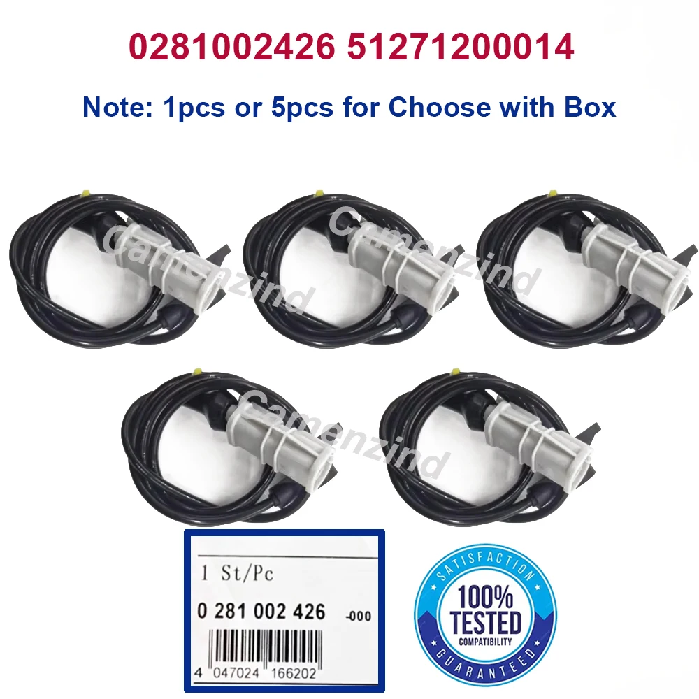 

1/5PCS 0281002426 Crankshaft RPM Sensor 51271200014 281002426 ,for MAN Trucks ,MAZ ,NEOPLAN ,TEM