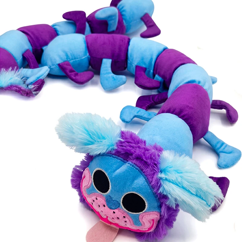 

Large 80cm Caterpillar Plush Toy Soft Stuffed Animal Cute Long Worm Doll for Boys & Girls Birthday Gift Home Decor Collectible