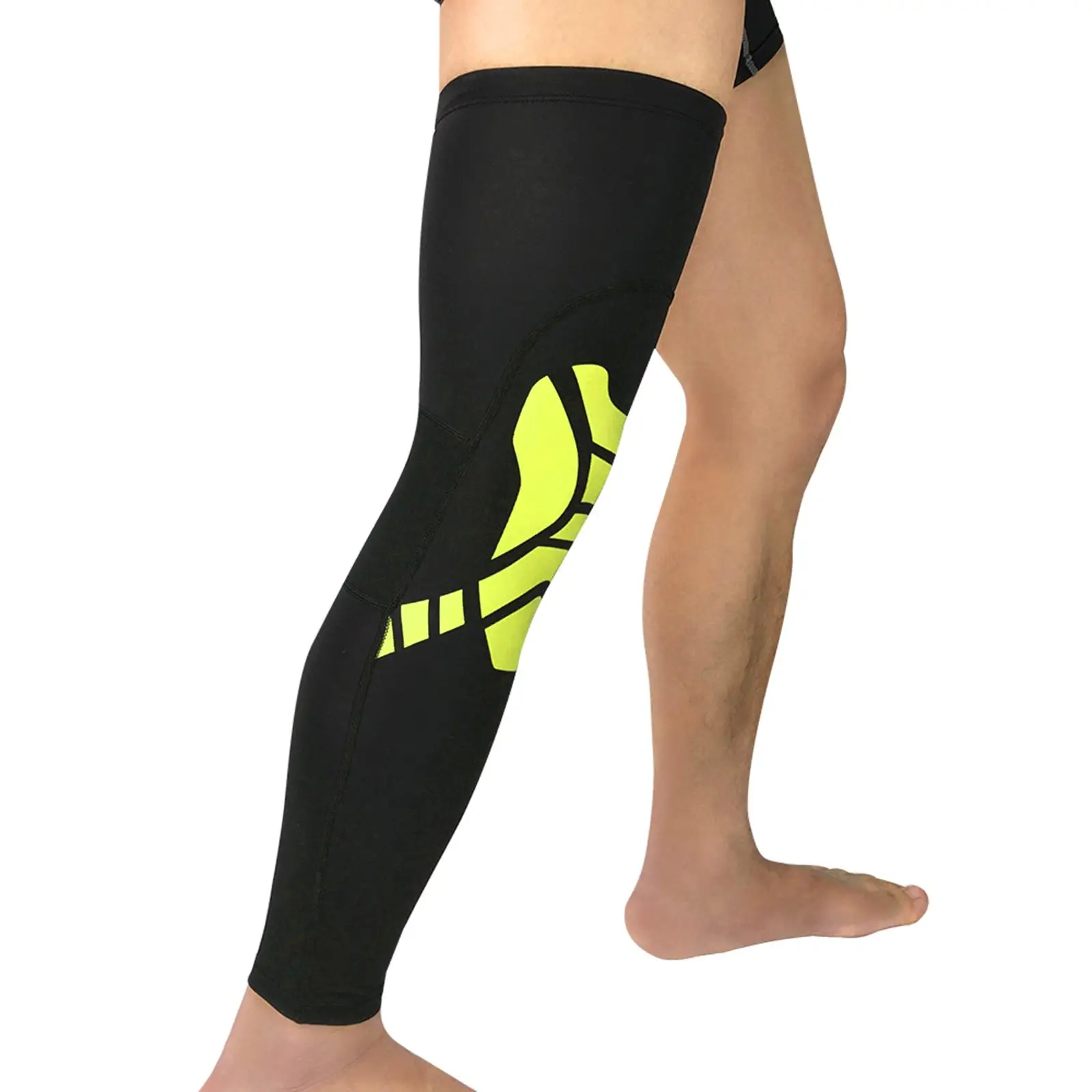 2x Knee Leg Brace Compression Sleeve Support for Elastic Knee Wraps for Running, Basketball, Squats, Workouts, Sports Kneepads