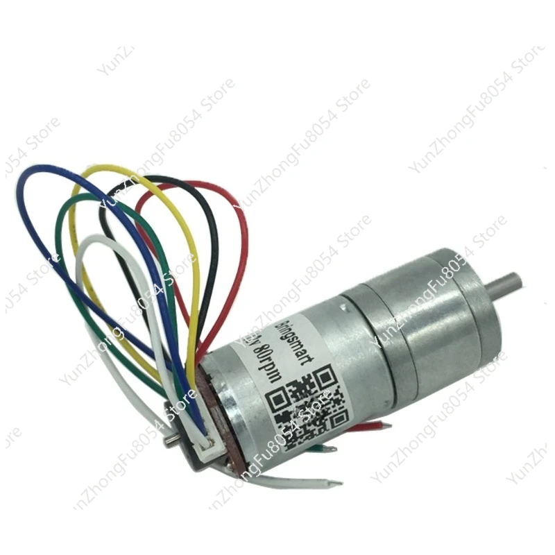 

Smart JGA25-370B Gear Motor 12v DC Mini Motor with DIY Robot Toy Encoder