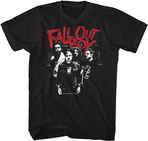 Fall Out Boy Disband Boy, American Vintage High Street Vintage Summer New Short Sleeve T-Shirt Comfortable and Breathable
