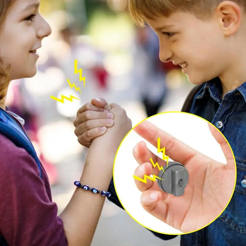 Buzzer de choc drôle pour enfants, jouet de farce, secoueur gris, jeu enfant figurine sexuele gadgets drôles tour de fabricant de farces, parodie drôle, blague prank fou d'avril