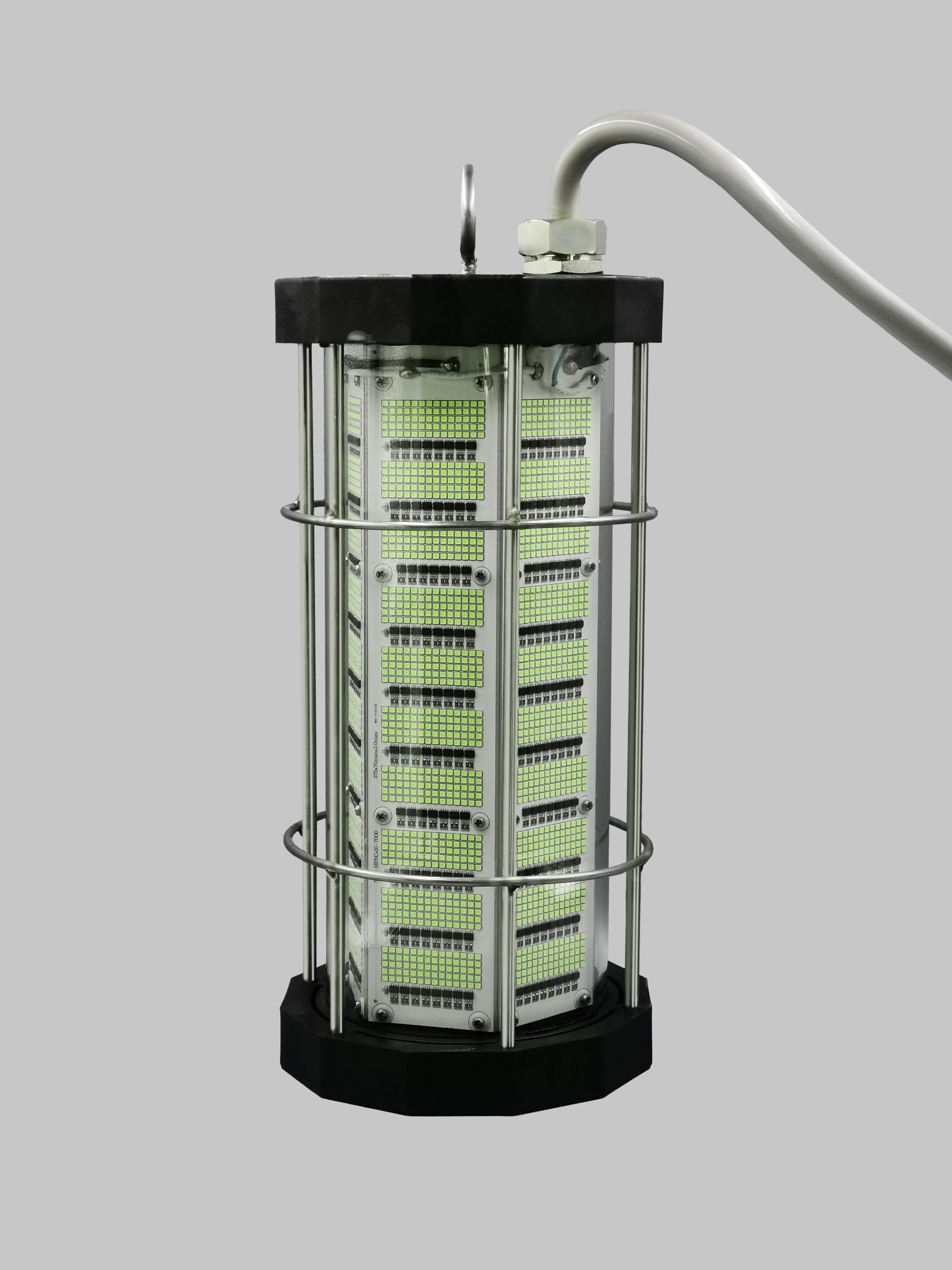 110V/220V 5000W Underwater Waterproof IP68 Aluminum LED Fishing Light With Green/Cyan Options For America And Canada