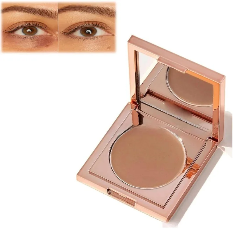 Correcteur sous les yeux pour tous les types de peau, couverture, cernes, poudre, résistant à la transpiration, contrôle de l'huile, contour du visage, maquillage