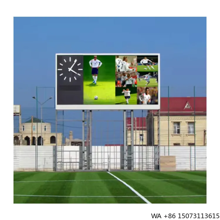 شاشة LED خارجية IP66 مقاومة للماء P10 - لوحة إعلانات عملاقة ثلاثية الأبعاد ثابتة عالية السطوع (لوحة 96 × 96 سم) #3