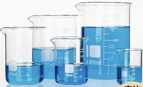 

50-3000ml Borosilicate Graduated Glass Beaker in tall form glass measure cup Laboratory Equipment