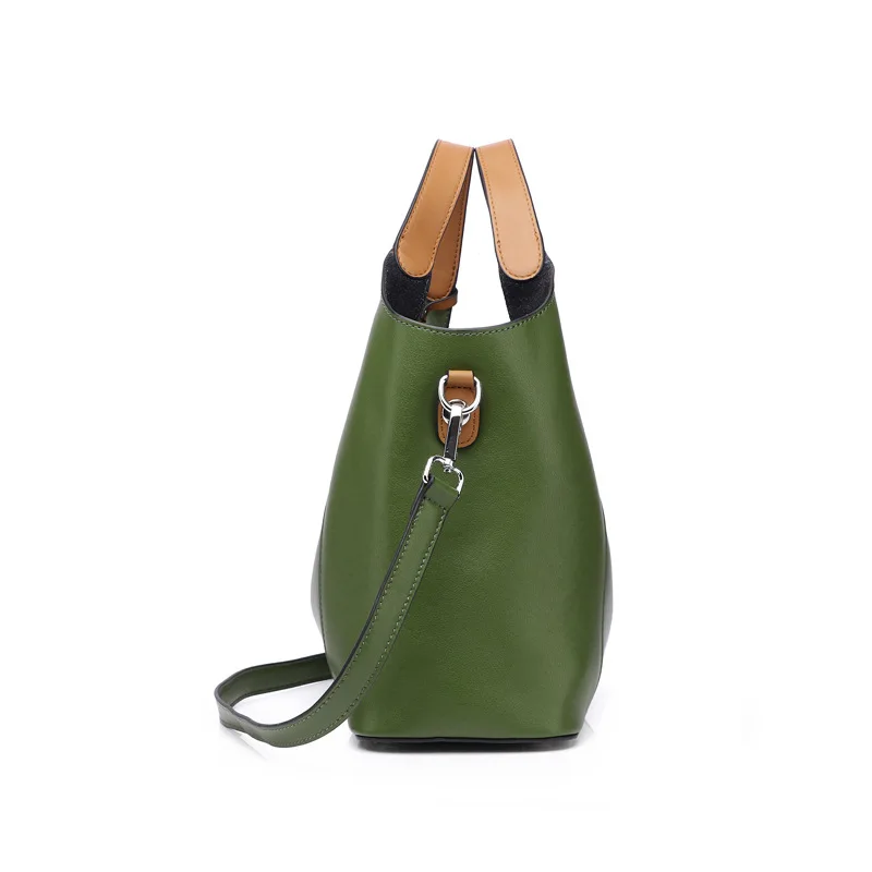 2025 Leather Women\'s Bag Fashion Cowhide Female Handbag Women\'s Single Shoulder Crossbody Bag