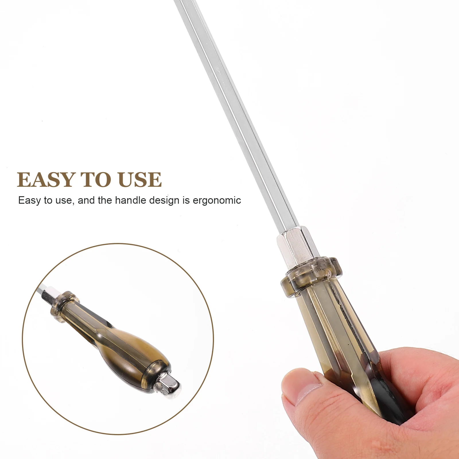 2 Stuks Magnetische Schroevendraaier Set Zeshoekige Staaf Chroomvanadium Staal Reparatie Tool Voor Thuis Auto Lood Familie Handje