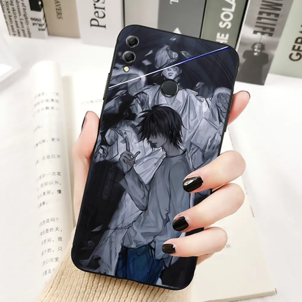 D-DEATH NOTE L Phone Case For Huawei Honor 10 Lite 9 20 7A 9X 30 50 60 70 Pro Plus Soft Silicone Cover