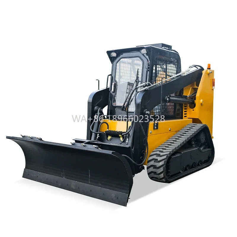 

Nearsun High Performance Chinese Factory Hydraulic Transmission Front Wheel Loader 1500kg 1.5ton Skid Steer Loader