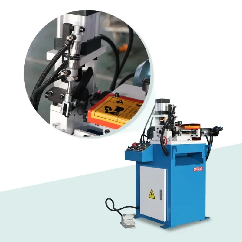 60AC Single-Head Automatic bar Pneumatic Pipe Burring Chamfering Machine Tube Rod Chamfering Metal Chamfer