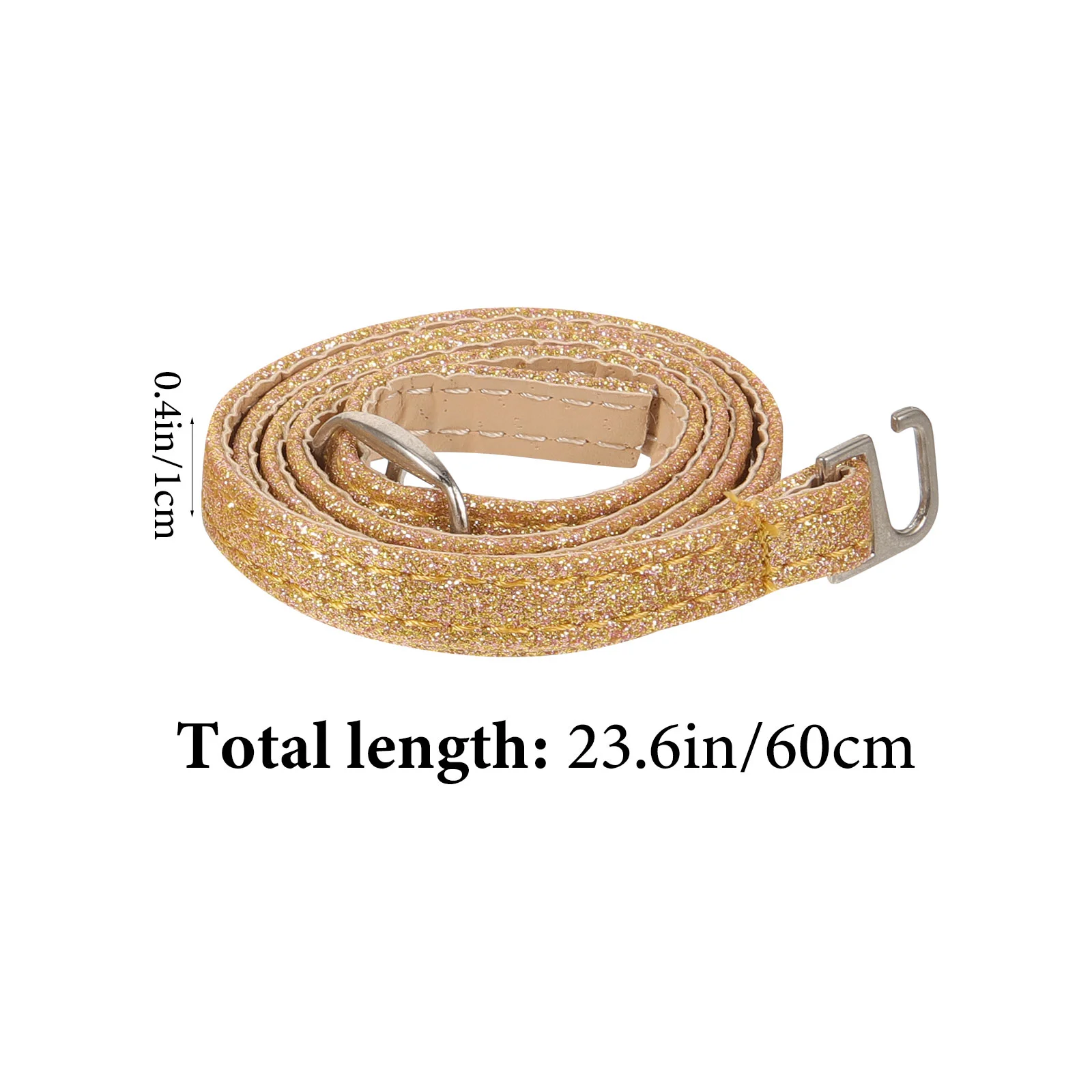 Detachable Shoe Straps for Heels High Laces Buckle Women Pu Shoes Bridegroom