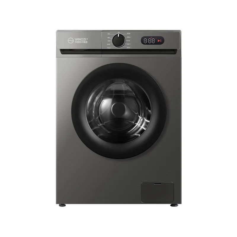 BLDC Inverter Front Load Washing Machine, 8kg Large Capacity Wash & Spin Integrated, Heatable Smart Laundry Machine, A+++