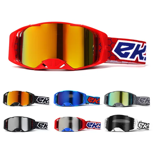 Gafas de motocicleta todoterreno: gafas protectoras a prueba de viento y polvo para motocross, conducción en vehículos todo terreno, ciclismo y aventuras al aire libre,