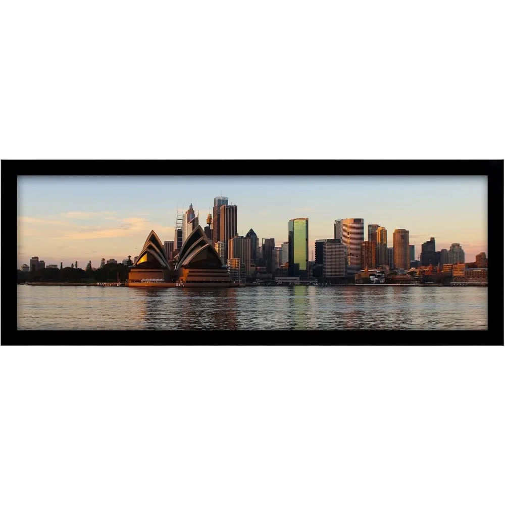 

PEALSN 8x24 Picture Frame Black, Photo Frame for Wall Mounting Display Horizontally or Vertically Hanging, 1 Pack