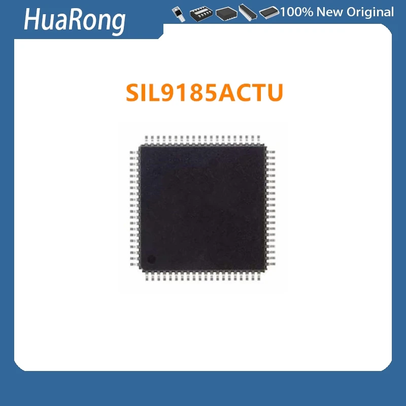 10Pcs/Lot SIL9185ACTU SI19185ACTU SIL9185A TQFP-80