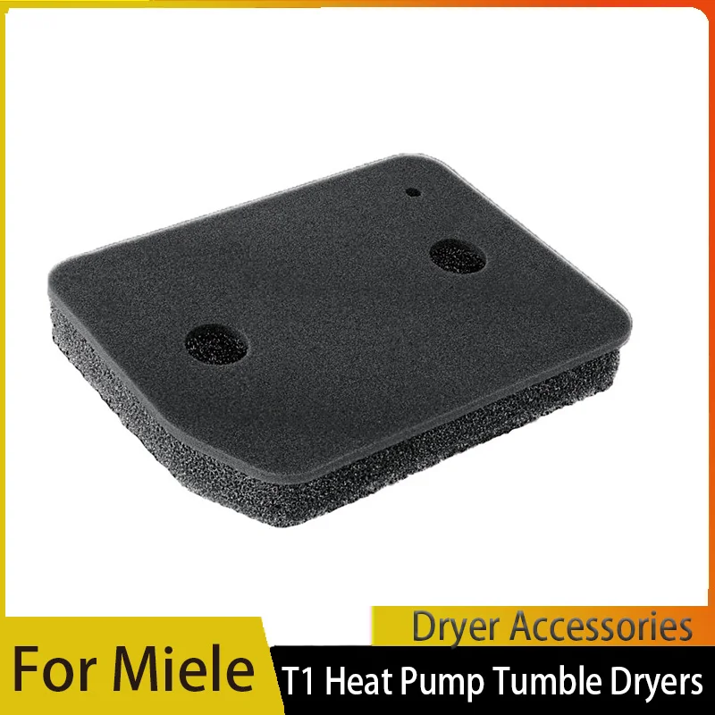 Foam Filter for All Miele T1 Heat Pump Tumble Dryers Toe-kick Filter for Filtering Lint in Tumble Dryers Replacement 9164761