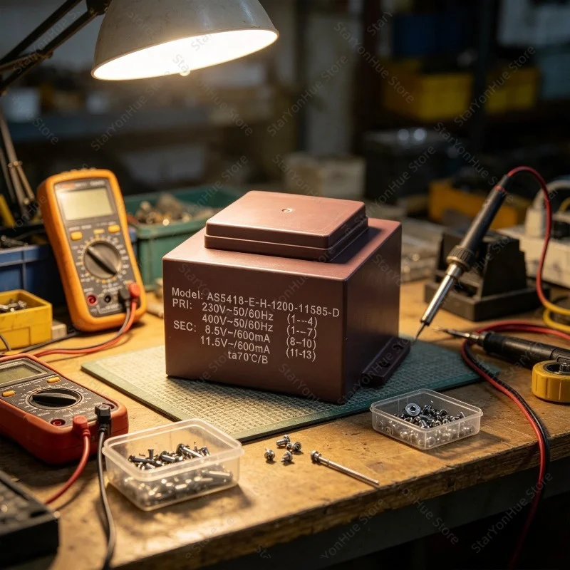 For Industrial Use Brand New Original Transformer AS5418 12VA Input 0-230V-400V Output 8.5V 11.5V Replace B1406090