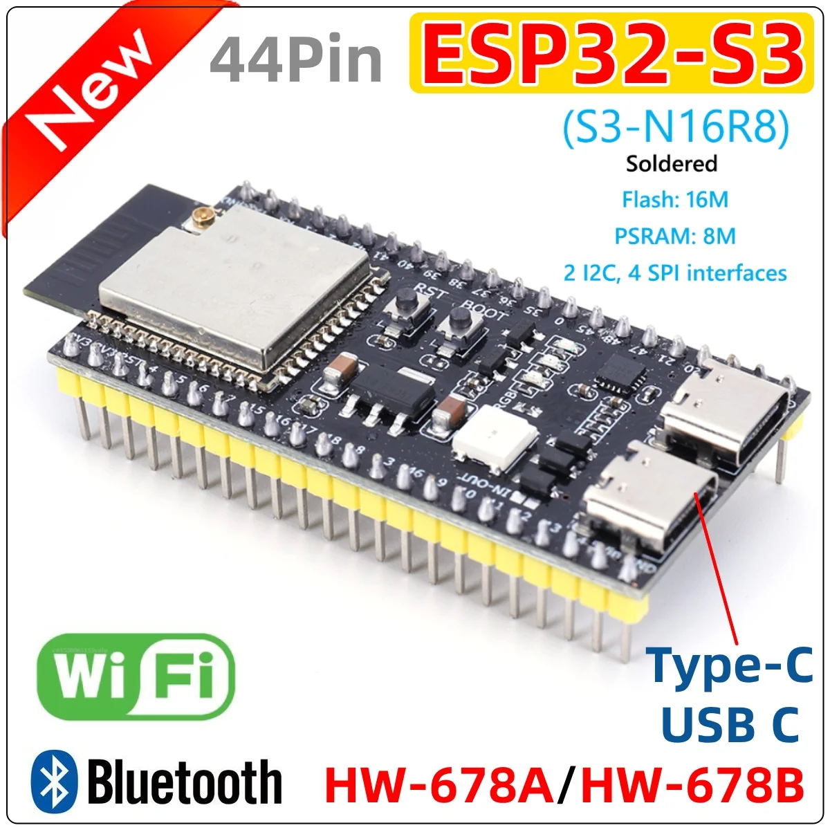 n8r2-n16r8-esp32-s3-placa-de-expansao-dupla-tipo-c-wifi-24g-modulo-wifi-placa-central-para-arduino