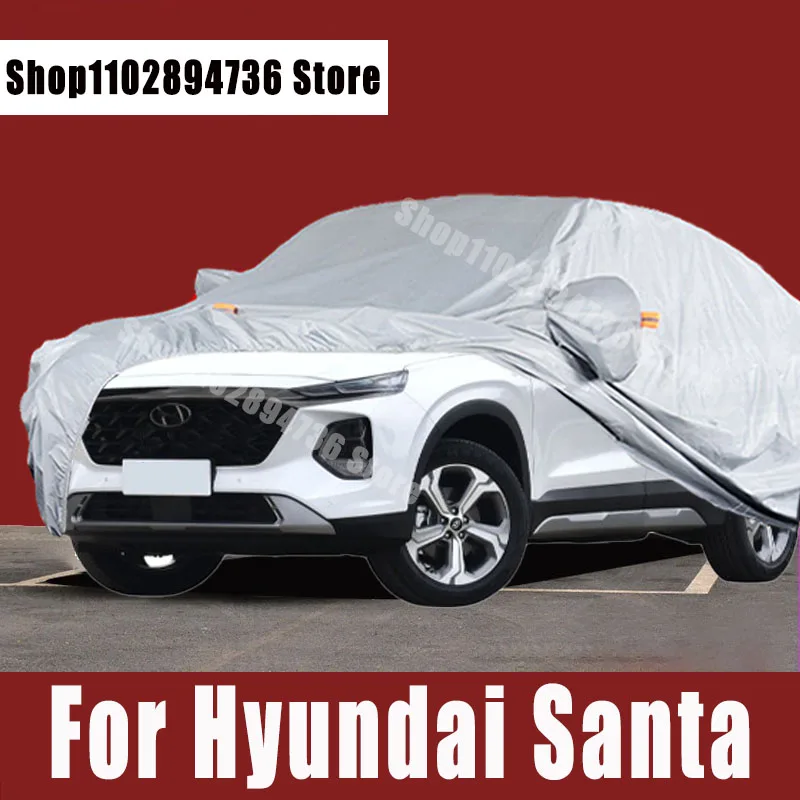 

Автомобильные чехлы для Hyundai Santa, Защитная пленка для защиты от солнца, УФ-лучей, пыли, дождя, снега