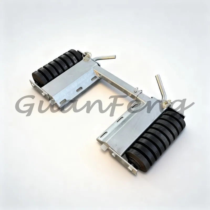 4 Ton Steel Liftable Trailer Dolly Wheel Non Swivel Caster Easy Single Person Vehicle Mover