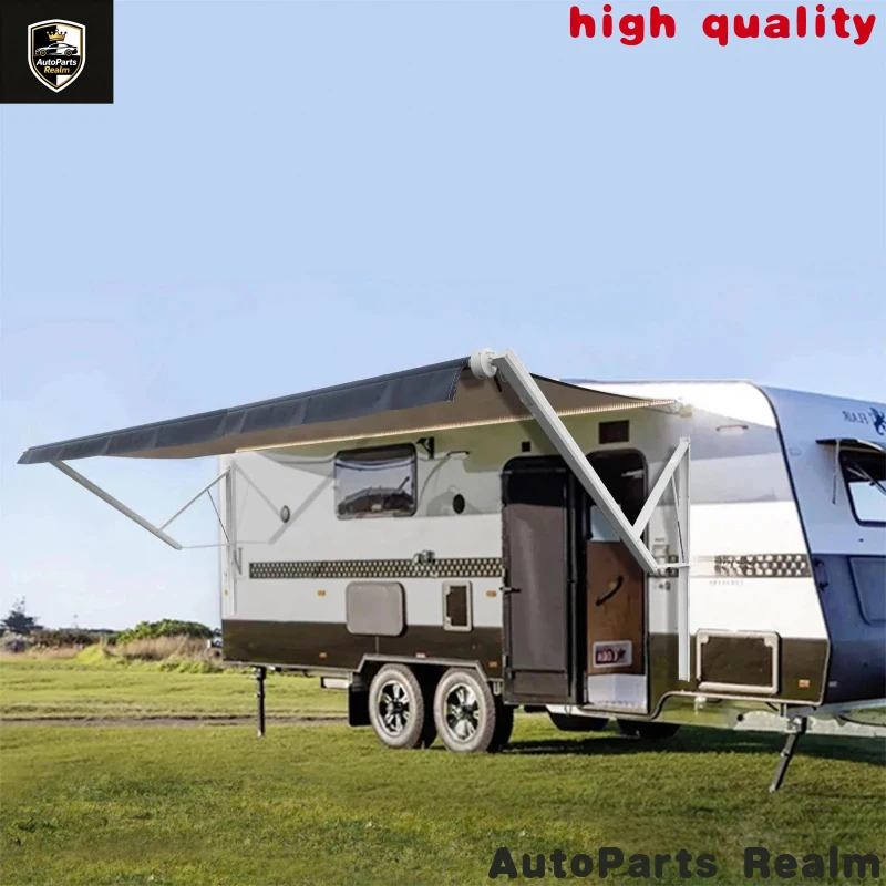 New Products Are Fast.Hot Selling Wareda Caravan Camping Outdoor Roll Up Retract Rv Van Awning Parking High Quality